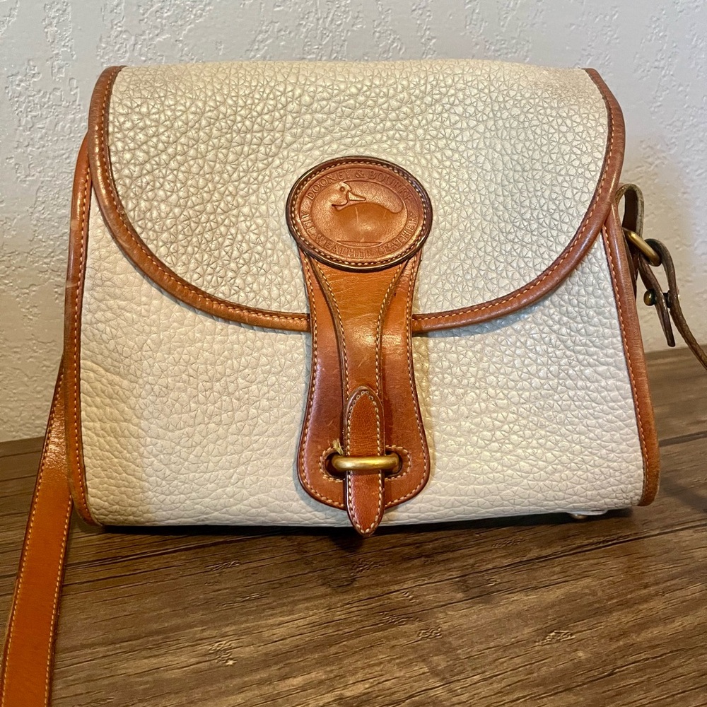 DOONEY & BOURKE vintage Leather Crossbody Brown Tan Purse